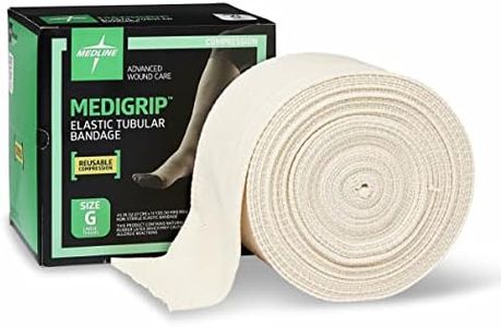 Medline Medigrip Elastic Tubular Bandages, Size G, For Large Thighs