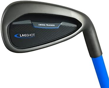 Lag Shot Golf 7 Iron Swing Trainer Aid (Right Handed) - Named “Best Swing Trainer” of The Year! #1 Golf Aid 2022 & 2023! BEAWARE of Fake Sellers, Buy ONLY from Authentic LLC Store