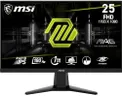 MSI MAG 256F Écran Gaming 24,5 Pouces FHD - Dalle Rapid IPS 1920 x 1080, 180 Hz / 1ms GtG, gamut sRGB 127%, Design sans Cadre, HDR Ready - DisplayPort 1.2a,HDMI CEC