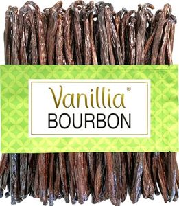 VANILLIA • 12 Gousses de Vanille Bourbon de Madagascar - Gousse L:14/16cm - Sachet FreshZIP