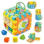AKILION Baby Activity Cube Toys wit