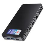 MeLE Mini PC Overclock4C,Reddot Winner 2024， Win 11 Pro N100 16GB 512GB, 4K HDMI Display, USB-C PD3.0 & Video Output, Micro Desktop Computer on Home, Office, Industrial & Education