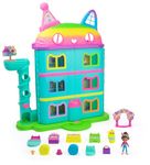 Gabby’s Dollhouse, 15-Piece Rainbow-Themed, Celebration Doll’s House, Toy Figures, Doll’s House Furniture and 6 Sound Effects, Kids’ Toys for Girls and Boys 3+