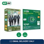 Net Protector Antivirus for PC Z Security 2024 + Mobile Security 2024 Combo/ npav antivirus 2024 (1 year) Email Delivery