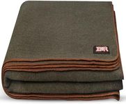 Military Wool Blanket - 80% Wool, W