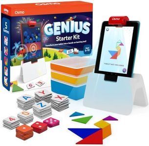 Osmo Genius Starter Kit for Kids Ages 6–10 | 5 Educational Learning Games | Fire Tablet Compatible | Educational STEM Learning System | Base Included