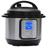 Instant Pot Duo Plus 9-in-1 Electric Pressure Cooker, Slow Cooker, Rice Cooker, Steamer, Sauté, Yogurt Maker, Warmer & Sterilizer,3 Quart Stainless Steel/Black