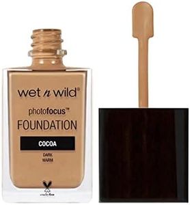 wet n wild Photo Focus Matte Liquid Foundation, Cocoa, Vegan & Cruelty-Free