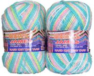 Oswal James Knitting Yarn Wool, Sea Green Ball 400 gm Best Used with Knitting Needles, Crochet Needles Wool Yarn for Knitting. by Oswa CD