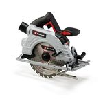 Einhell Power X-Change 190mm Cordless Circular Saw - 18V Brushless Rotary Wood Saw, Tool-Free Adjustment, LED, Dust Extraction - TE-CS 18/190 Li Solo Saw (Battery Not Included)