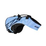 EZYDOG X2 Boost Dog Life Jackets | Dog Lifejacket, Adjustable Life Jacket for Dogs, Boating, Paddle Board, Superior Buoyancy, Rescue Handle, Reflective Stitching (Blue, 2XS)