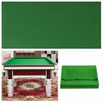 8" Pool Table Felt w/ 6 Cloth Strips, Pre Cut Billiard Table Cloth Felt (8 FT)