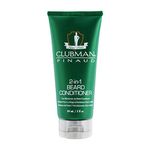 Clubman Pinaud 2-in-1 Beard Conditioner - Face Moisturizer and Beard Conditioner, 3 fl oz/89 mL