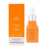 Omved Calm Essential Oil Blend of Clary sage, Neroli, Patchouli, Vetiver, Ylang Ylang and Lavender essential oils, 15 ml