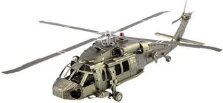 Metal Earth UH-60 Black Hawk Helicopter 3D Metal Model Kit Fascinations