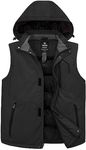 wantdo Men's Warm Winter Vest Windp