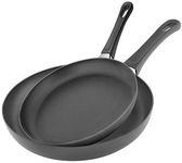 Scanpan 2 Piece Fry Pan Cookware Set, Classic Collection, 28cm & 20cm Frypans