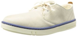 Timberland Men's Hookset Leather Oxford,White,7.5 M US