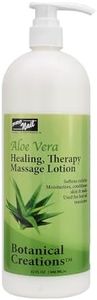 PRONAIL - Healing Therapy Massage Lotion - Professional Pedicure, Body and Hot Oil Manicure, Infused with Natural Oils, Vitamins, Panthenol and Amino Acids (Aloe Vera, 32 Ounce)