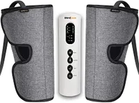 SHINE WELL Leg Massager for Circulation, Leg Compression Massager for Calf Foot and Arms, Calf Massager with 3 Modes 3 Intensities 2 Timing, Helpful for Restless Legs Syndrome Relief, Pain Relief