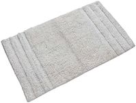 HOMESCAPES Spa Supreme Bath Mat, Wh