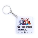 Spotify F.R.I.E.N.D.S. Keychain | I'll be There for You | Friends TV Show | Clear Acrylic Keychain