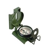 U.S. Issue Mil-Spec Tritium Illuminated Aluminum Military Lensatic Marching Compass