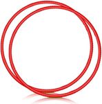WinnerWhy 2 Pcs Toy Hoop Exercise H