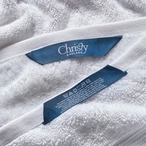 Christy Supreme Hygro 6-Piece Towel Set – White Cotton Towels