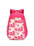 Lavie Sport 43cm Carolina Printed 26 Litres School Backpack for Girls | Stylish and Trendy Casual Backpack