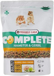 Versele-Laga Complete Hamster & Gerbo | 500 g | Alimento Completo para hámsters y jerbos | con gránulos Todo en uno Ricos en proteínas | para más energía y vitalidad