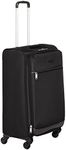 Amazon Basics Soft-Sided Luggage / Suitcase Travel Spinner with 4 Wheels - 74cm / 29 inches, Black