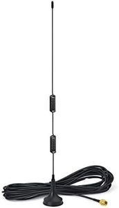 Bingfu Dual Band VHF UHF 136-174MHz 400-470MHz Ham Radio Antenna Handheld Two Way Radio Magnetic Base SMA Male Antenna for YAESU VERTAX VX-3R VX-5R VX-6R VX-7R BaoFeng UV-3R Ham Radio Walkie Talkie