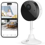 Swann Camera 2K Wi-Fi Indoor Security Camera-Two-Way Audio,True Detection,Night Vision,Cloud Storage-Easy Setup for Home & Office Surveillance