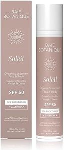 Baie Botanique Organic Face & Body Sunscreen SPF50