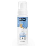 Mighty Meow Waterless Cat Shampoo, No-Rinse Dry Shampoo for Cats, Natural, Hypoallergenic & Fragrance-Free (8oz)