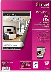 SIGEL Lp343 Papier Photo Laser/Copieur, A3, 135 G, 200 Feuilles