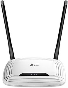 TP-Link 300Mbps Wireless N Router, IPv6, IPTV, 4 Fast LAN Ports, Supports AP/ RE/ WISP Modes, Bandwidth Control, Parent Control, Guest Network, Easy Setup & Use, Tehter App Control (TL-WR841N)