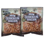 CELLWORLD Rena BBQ Max Chicken Bacon Strips for All Life Stages of Dog - Pack of 2