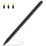 Stylus Pen for iPad 2024-2018, Palm Rejection & Fast Charge, Pencil for iPad 10th/9th-6th Gen, iPad Air 11"/13" M2/5th-3rd Gen, iPad Pro 11/12.9/13 inch/M4 2024, iPad Mini 6th/5th Gen