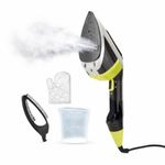 GOODSCITY 3 in 1 Garment Steamer, 1950 Watt Steam Iron with Ceramic Soleplate, Wet & Dry Iron Steamer | 170ml Tank | Portable Steam Press | Vertical & Horizontal Steaming | 1 Year Warranty- GC271