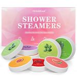 OrientLeaf Shower Steamers Aromatherapy, Christmas Gifts 8 Pcs Stress Relief Shower Bombs，Self Care & Relaxation Gifts for Mom，Birthday, Valentine's Day Gift for Women and men