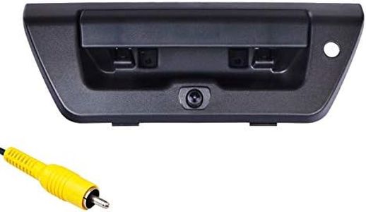 Omotor Tailgate Backup Camera for Ford F150 (2015-2018) BlackTailgate Backup Reverse Handle with Backup Camera