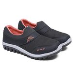 ASIAN Riya-04 Sports Running,Walking & Casual Loafer Lightweight with Eva Sole Extra Jump Shoes for Women & Girls Peach