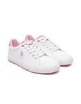 U.S. POLO ASSN. Womens Beverly 2.0 Off White Sneakers-(UK5)(US6)(1FD24585A01)