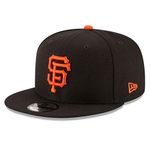 New Era x MLB Men's San Francisco Giants Basic 9Fifty Snapback Hat Black/Orange