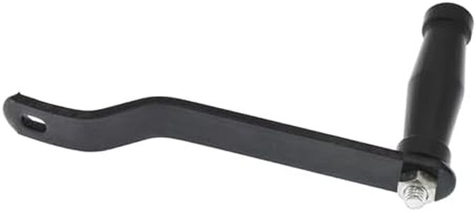 Fit Marine Trailer Universal Steel ABS Winch Handle Winch Grip Winch Crank Boat Parts Replacement Accessories Color Black