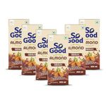 So Good Plant Based Almond Beverage Chocolate 1.2 L (6 x 200ml) | Lactose Free | Gluten Free | No Preservatives | Zero Cholesterol | Dairy Free| Source of Calcium & Vitamins