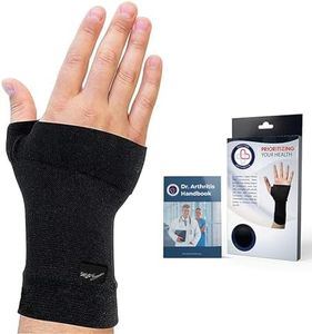 Dr. Arthritis Doctor Developed Copper Infused Wrist Sleeve-Support-Brace-Compression Sleeve, Relief For Wrist Injuries, Sprains and More (Medium)