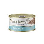 Applaws 100% Natural Wet Cat Food 24 x 70g Tuna Fillet Tins in Broth